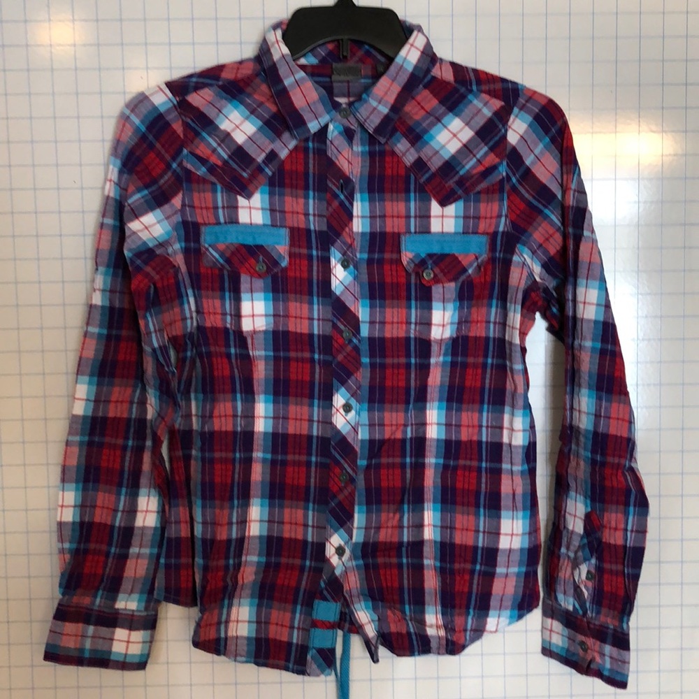 Southern Thread Western button down shirt